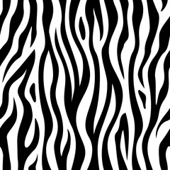 zebra skin seamless pattern background © hafid