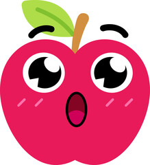 Apple Face Over Oh Red Cheeks