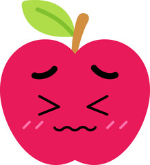 Apple Face Shy