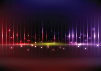 Fototapeta premium Abstract colorful light effect background.