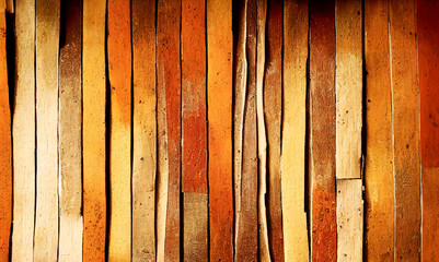 wooden texture background, Generative AI