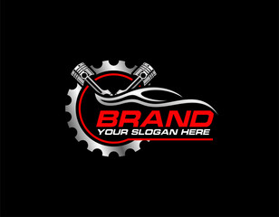 Supercars Auto Repair Logo Badge Icon For Your Auto Bussiness
