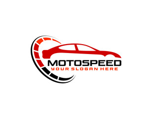 Car Garage Premium Concept Logo Design