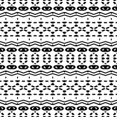 Simple repeating monochrome pattern. Abstract texture for fabric print, card, table cloth, furniture, banner, cover, invitation, decoration, wrapping.seamless repeating pattern. Black and white color.