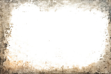 Vintage retro frame overlay, border with empty transparent copyspace inside