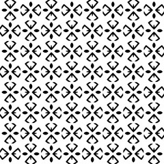 Simple repeating monochrome pattern. Abstract texture for fabric print, card, table cloth, furniture, banner, cover, invitation, decoration, wrapping.seamless repeating pattern. Black and white color.