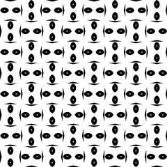 Simple repeating monochrome pattern. Abstract texture for fabric print, card, table cloth, furniture, banner, cover, invitation, decoration, wrapping.seamless repeating pattern. Black and white color.
