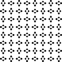 Fototapeta na wymiar Simple repeating monochrome pattern. Abstract texture for fabric print, card, table cloth, furniture, banner, cover, invitation, decoration, wrapping.seamless repeating pattern. Black and white color.