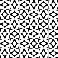 Simple repeating monochrome pattern. Abstract texture for fabric print, card, table cloth, furniture, banner, cover, invitation, decoration, wrapping.seamless repeating pattern. Black and white color.