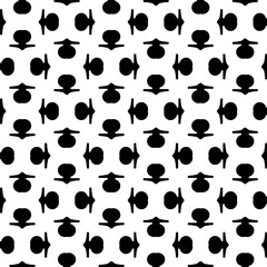 Simple repeating monochrome pattern. Abstract texture for fabric print, card, table cloth, furniture, banner, cover, invitation, decoration, wrapping.seamless repeating pattern. Black and white color.