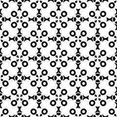 Simple repeating monochrome pattern. Abstract texture for fabric print, card, table cloth, furniture, banner, cover, invitation, decoration, wrapping.seamless repeating pattern. Black and white color.