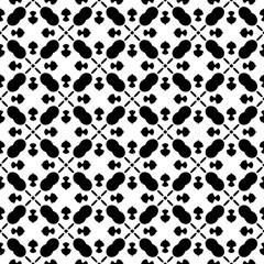 Simple repeating monochrome pattern. Abstract texture for fabric print, card, table cloth, furniture, banner, cover, invitation, decoration, wrapping.seamless repeating pattern. Black and white color.