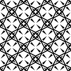 Simple repeating monochrome pattern. Abstract texture for fabric print, card, table cloth, furniture, banner, cover, invitation, decoration, wrapping.seamless repeating pattern. Black and white color.