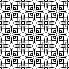 Simple repeating monochrome pattern. Abstract texture for fabric print, card, table cloth, furniture, banner, cover, invitation, decoration, wrapping.seamless repeating pattern. Black and white color.