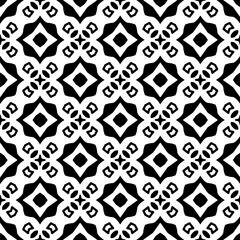 Simple repeating monochrome pattern. Abstract texture for fabric print, card, table cloth, furniture, banner, cover, invitation, decoration, wrapping.seamless repeating pattern. Black and white color.