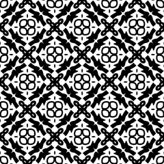 Simple repeating monochrome pattern. Abstract texture for fabric print, card, table cloth, furniture, banner, cover, invitation, decoration, wrapping.seamless repeating pattern. Black and white color.