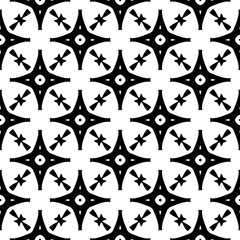 Simple repeating monochrome pattern. Abstract texture for fabric print, card, table cloth, furniture, banner, cover, invitation, decoration, wrapping.seamless repeating pattern. Black and white color.