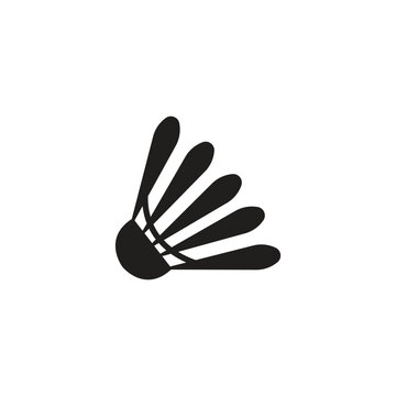 shuttlecock logo icon