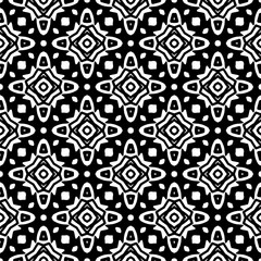 Simple repeating monochrome pattern. Abstract texture for fabric print, card, table cloth, furniture, banner, cover, invitation, decoration, wrapping.seamless repeating pattern. Black and white color.