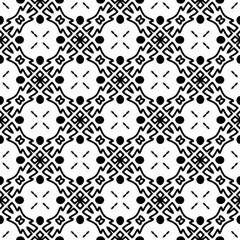 Simple repeating monochrome pattern. Abstract texture for fabric print, card, table cloth, furniture, banner, cover, invitation, decoration, wrapping.seamless repeating pattern. Black and white color.