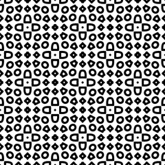 Simple repeating monochrome pattern. Abstract texture for fabric print, card, table cloth, furniture, banner, cover, invitation, decoration, wrapping.seamless repeating pattern. Black and white color.