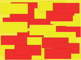abstract background with red and yellow rectangles