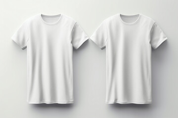 T-shirt mock-up fashion garment dress cotton space shirt stylish white blank copy black cloth