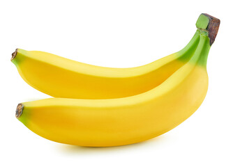 Bunch of bananas isolated