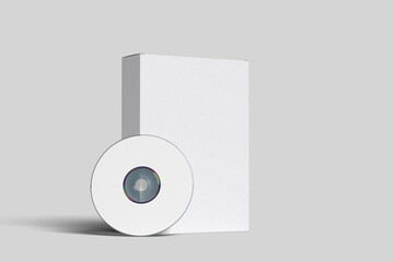 Software Box Mockup Blank