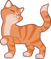 Cute Kitten Illustration