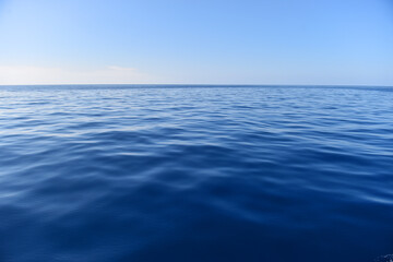Obraz premium el mar mediterraneo en tranquilidad