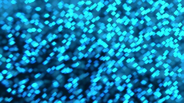 abstract background with particles, background with space, water oxygen, blurry motion of oxygen, animation