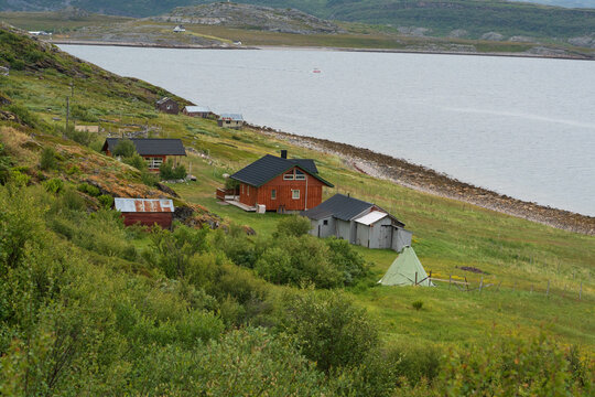 View from Auskarnes, Tana, Finmark, Norway