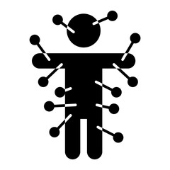 voodoo doll icon