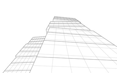 architectural drawing 3d