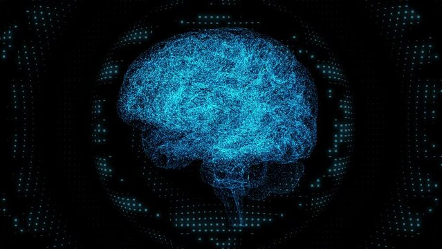 AI (Artificial Intelligence) concept. Deep learning. Computer programming.