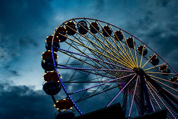 Riesenrad auf Kirmes