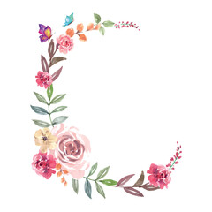 bouquet of pink roses