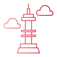 seoul tower icon