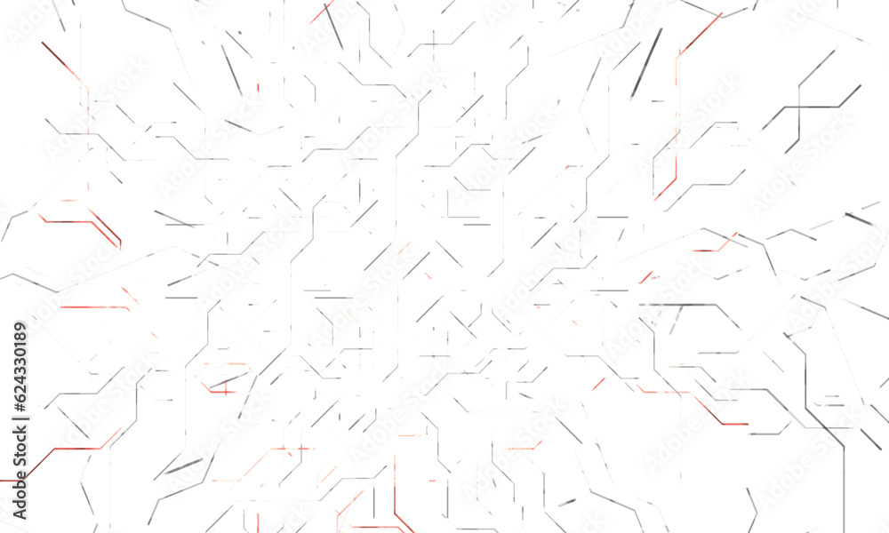 Poster White vector futuristic abstract background design concept.