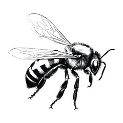 Hand drawn bee outline vector illustration


 - obrazy, fototapety, plakaty