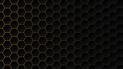 background with hexagons