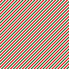 Weihnachtliches Muster mit roten und grünen Streifen © thingamajiggs
