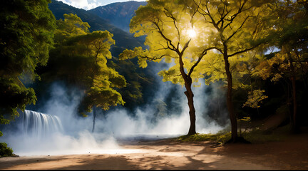 autumn in the forest