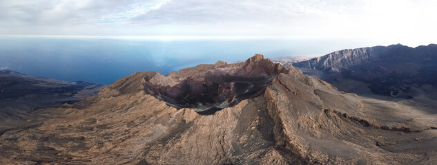 Pico do Fogo (2829m) rising from the caldera