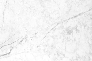 White marble texture with natural pattern for background or design artwork.
