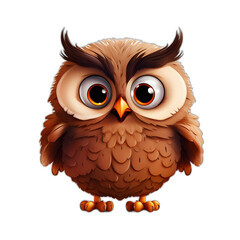 owl on  eagle, Transparent background