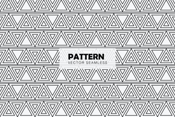 Triangle subtle lines geometric shape seamless vector repeating pattern