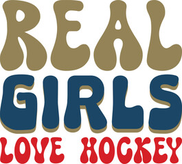 Hockey retro  svg design and eps 