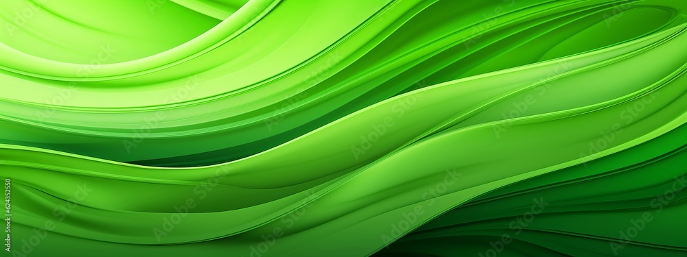 Poster abstract colorful neon green colors and gradients waves texture background panorama banner for web d